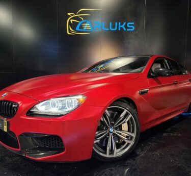 BMW M6 GRAN COUPE 4.4 V8 560cv DKG7 // CIEL DE TOIT BI-TON/SIEGES VENTILE-CHAUFFANT/CAMERA DE RECUL