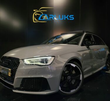 AUDI RS3 2.5 TFSI 367 CV PACK RS / TOIT OUVRANT / LIGNE MILTEK / ADMISSION EVENTURY 